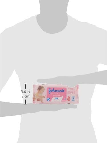 Johnson's Baby Gentle All Over Wipes other 56 Count (Pack of 1) - nappyworlduk