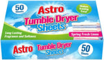 Keep it Handy tumble dryer sheets-Fresh Linen 50 Sheets 15x18 cm approx. - nappyworlduk