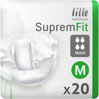 Lille Supreme Fit - Maxi (3370ml) Medium (80-130cm) Pack of 20