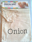 Onion Bag 38 x 27cm With Draw srting and side zip Pack of 2 - nappyworlduk