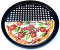 Pizza Tray for Oven Non Stick Professional Class 32.5CM Diameter 12 3/4" INCHES with Fast Crisp Technology - nappyworlduk