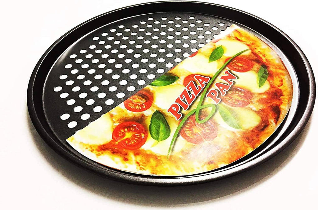Professional Class NON STICK PIZZA TRAY 27.5CM DIAMETER KC PERFECT PIZZA RANGE - nappyworlduk