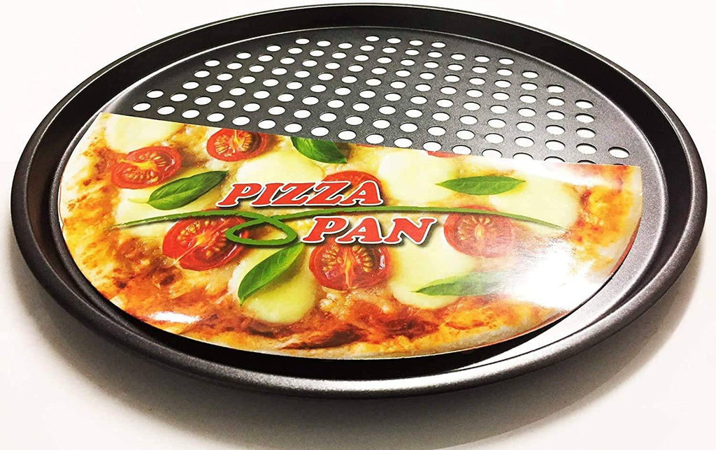 Professional Class NON STICK PIZZA TRAY 27.5CM DIAMETER KC PERFECT PIZZA RANGE - nappyworlduk