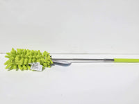 ProClean Extendable Chenille Duster- Ergonomic Soft Handle-360 Rotating Head Duster-Extends to 74cm (Green) - nappyworlduk