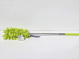 ProClean Extendable Chenille Duster- Ergonomic Soft Handle-360 Rotating Head Duster-Extends to 74cm (Green)