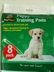 Puppy Training Pads-Super Absorbent Pack of 8 - nappyworlduk