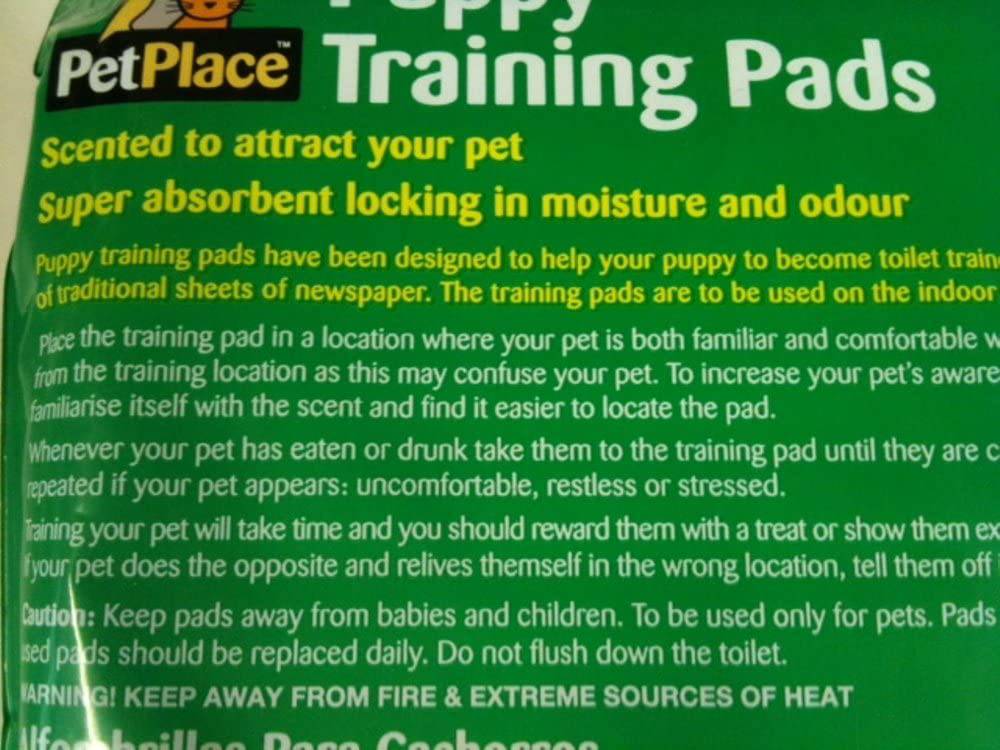 Puppy Training Pads-Super Absorbent Pack of 8 - nappyworlduk