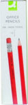 Q-Connect Pencil HB Rubber Tipped [per Pack: 12] - nappyworlduk