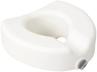 Drive Medical Raised Toilet Seat, White by Drive Medical