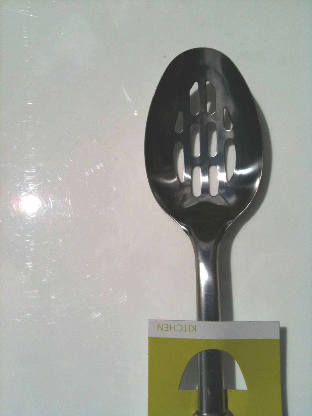 Stainless Steel Slotted Spoon - nappyworlduk
