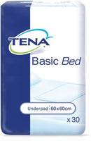 TENA Bed Basic 60x60cm (1075ml) - Pack of 30