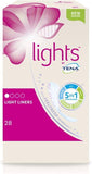 TENA Lights Light Liner - 5 x Packs of 28 (140 liners) - nappyworlduk