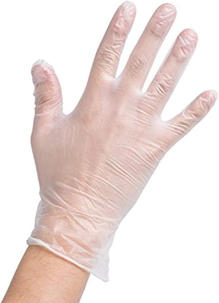 Powder Free Vinyl Gloves Pack of 12 (Medium) - nappyworlduk