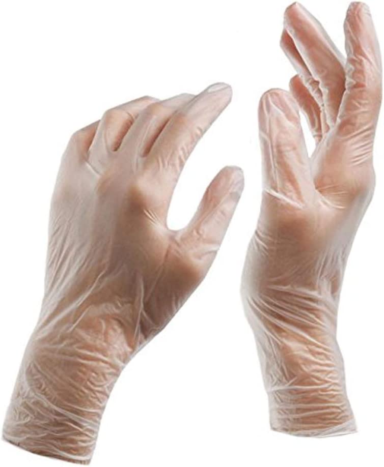 Powder Free Vinyl Gloves Pack of 10 (Small) - nappyworlduk