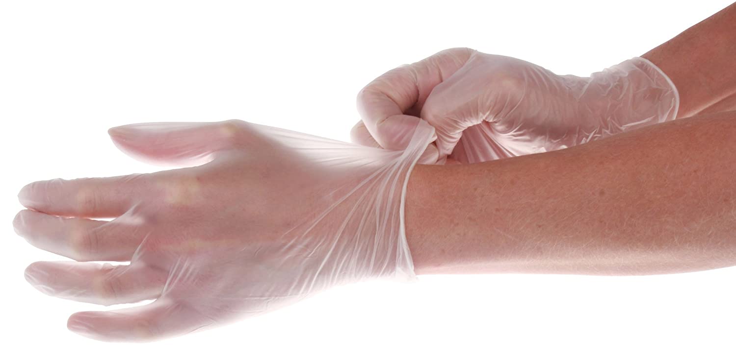 Powder Free Vinyl Gloves Pack of 10 (Extra Large) - nappyworlduk