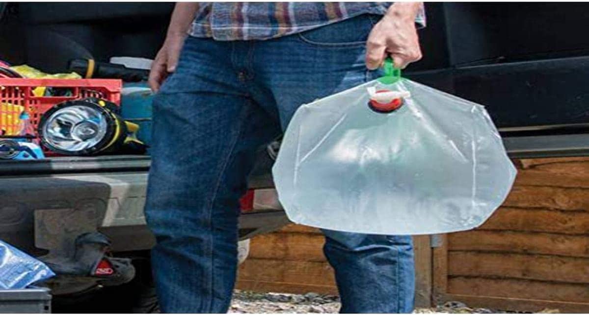 Silverline 159729 Collapsible Water Container 20L - nappyworlduk