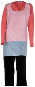 Disposable White Aprons (Flat Pack of 100) - nappyworlduk