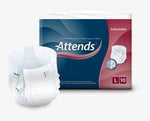 Attends Adjustable All In one Unisex Incontinence Pads - nappyworlduk