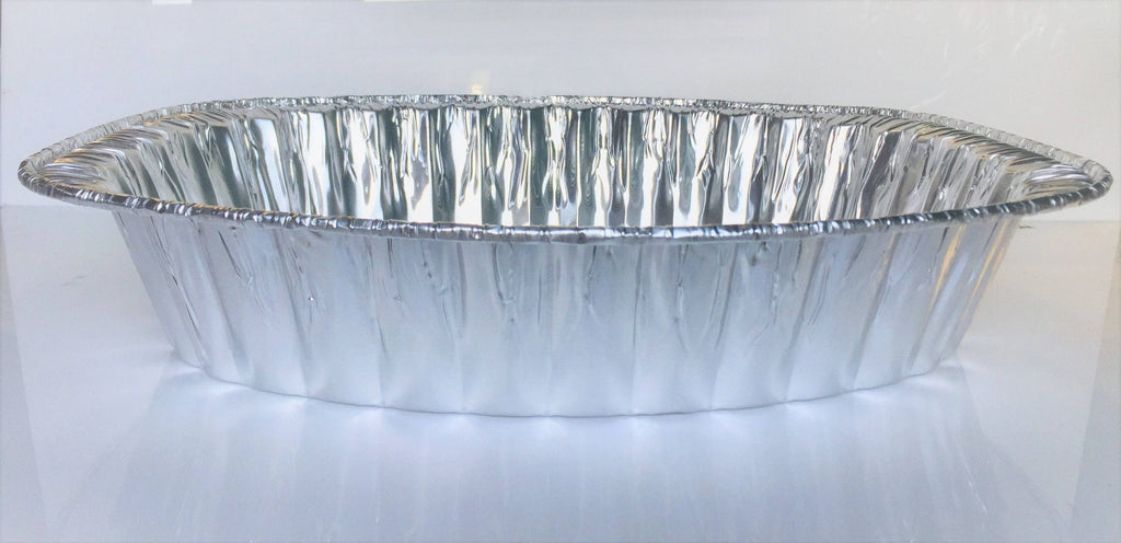Large Disposable Foil Aluminium Roasting Baking Tray- 45.5 cm x 36.5 cm x 8.6cm - nappyworlduk