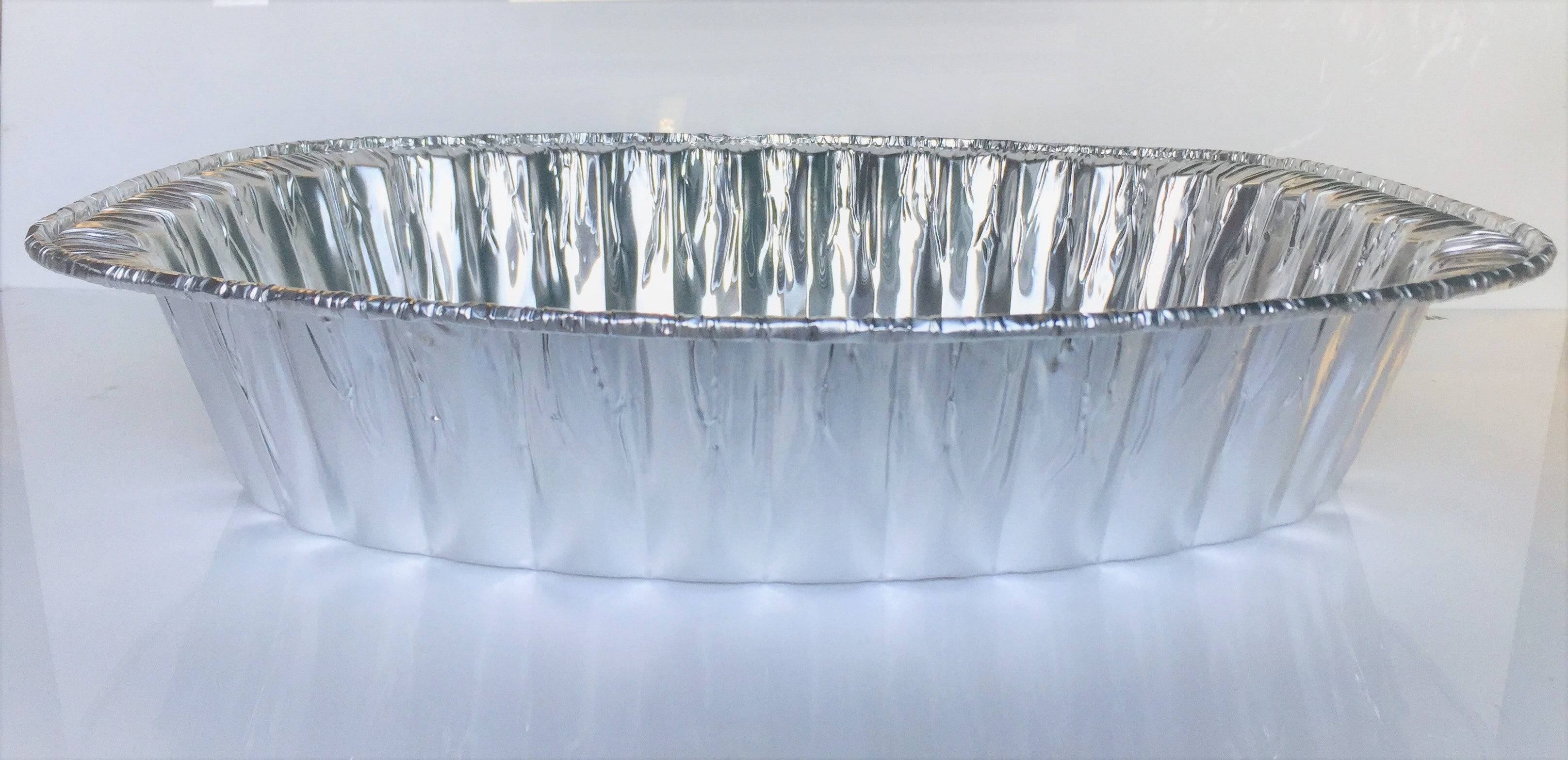 Large Disposable Foil Aluminium Roasting Baking Tray- 45.5 cm x 36.5 cm x 8.6cm - nappyworlduk