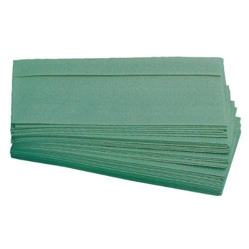 Envirotex Multifold 1 Ply Green Paper Towels Pack of 2 - nappyworlduk